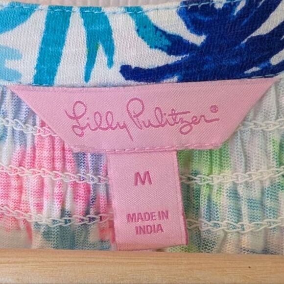 Lilly Pulitzer Essie Shift Dress Salt In The Air Sailboats Medium - Picture 3 of 12